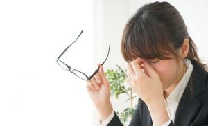 gereizte Augen